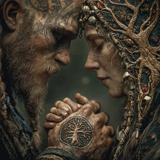 Heathen Hook holding hands